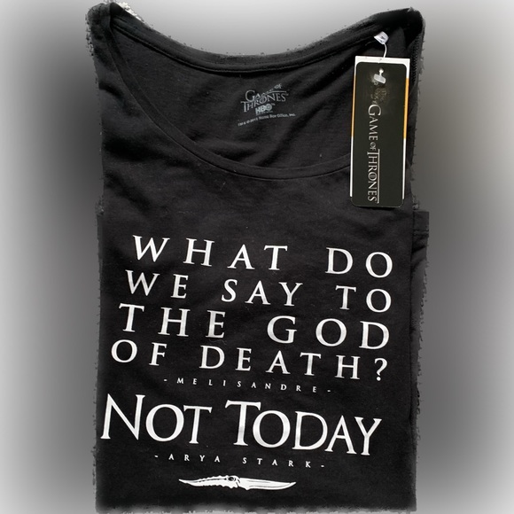 HBO GAME OF THRONES T-shirt Not Today - Picture 2 of 10